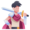 Movie recommendation character icon